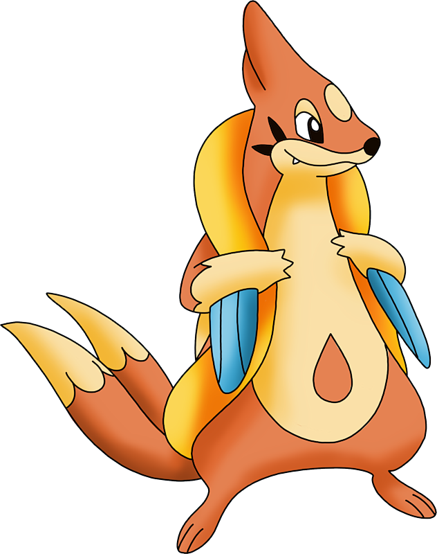 ID: 2419 Pokémon Shiny-Floatzel www.pokemonpets.com - Online RPG Pokémon Game