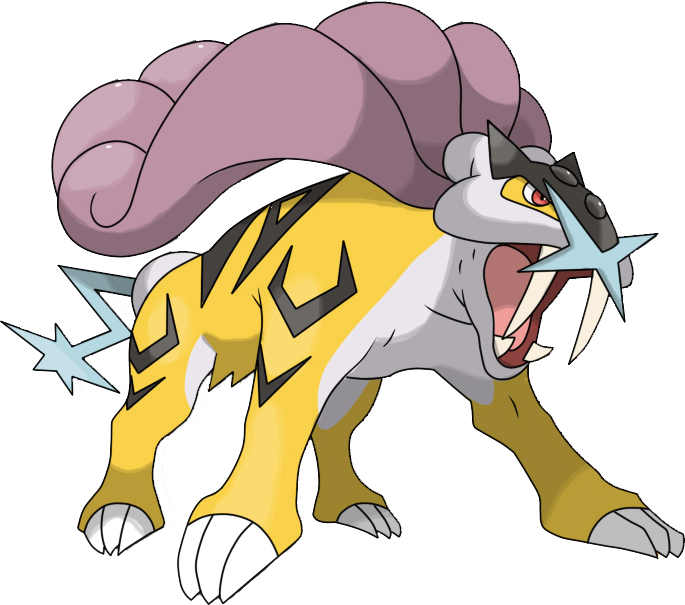 Pokemon 243 Raikou Pokedex: Evolution, Moves, Location, Stats