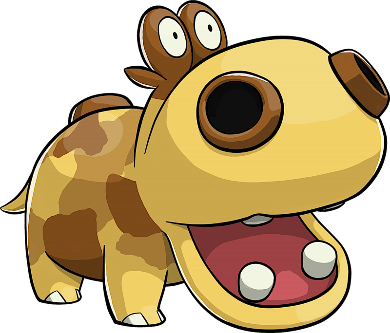 ID: 2449 Pokémon Shiny-Hippopotas www.pokemonpets.com - Online RPG Pokémon Game
