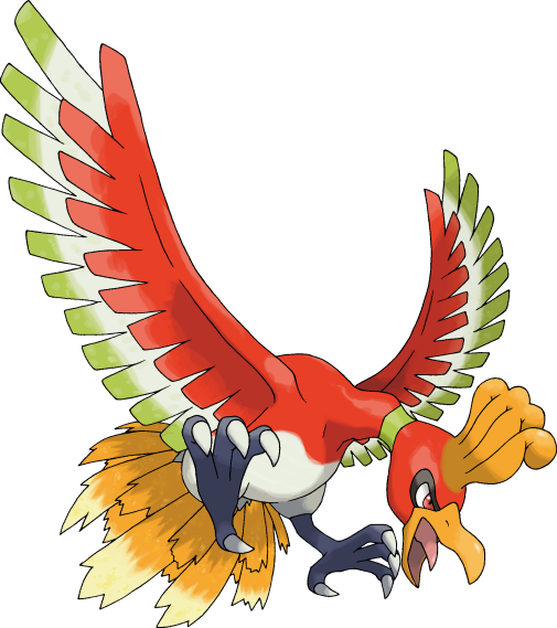 Pokemon 250 Ho Oh Pokedex: Evolution, Moves, Location, Stats