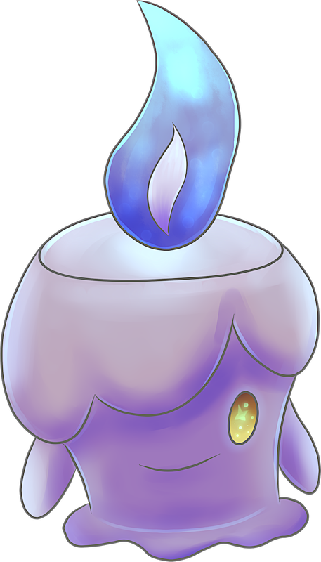 Litwick and Yamask together by prideofwesker29 on DeviantArt