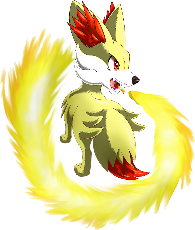 pokemon x and y fennekin 2nd evolution