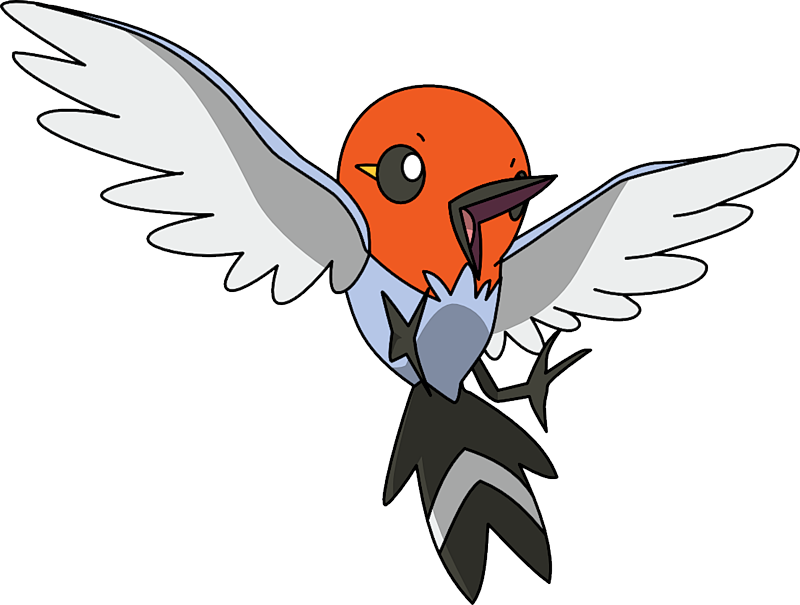 662 Fletchinder  Bird pokemon, Pokemon, Flying type pokemon