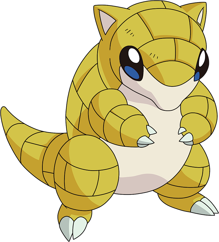 Sandshrew generation 1 move learnset (Red, Blue, Yellow)