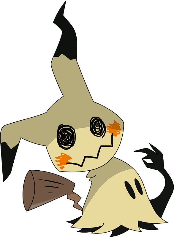 OC] Mimikyu +Shiny Form! : r/pokemon