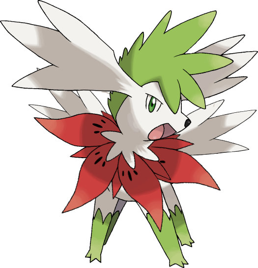 Pokemon mega shaymin sky form