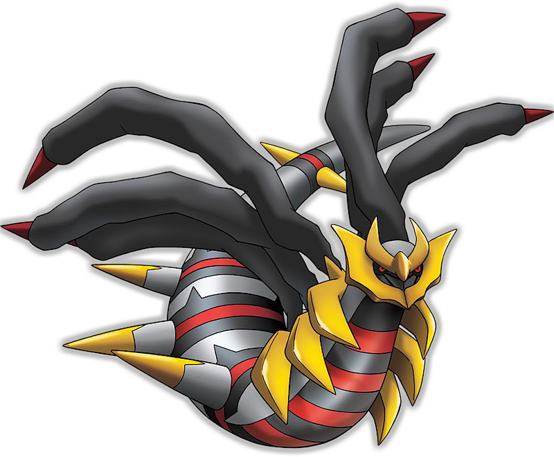 Alpha Shiny Giratina Both Forms Pokemon Legends: Arceus 