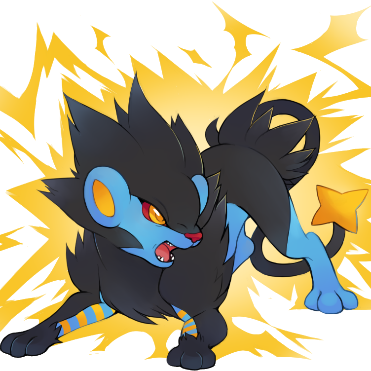 Pokemon 8405 Mega Luxray Pokedex: Evolution, Moves, Location, Stats