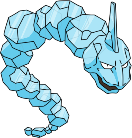 Pokémon - (095) Crystal Onix