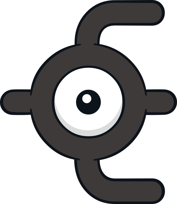 Welnown – Unown's evolution : r/fakemon