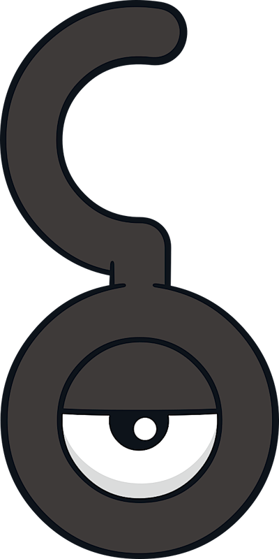 Unown Pokémon X and Y Pokémon Diamond and Pearl Pokémon GO Pokédex, pokemon  go, logo, nintendo png