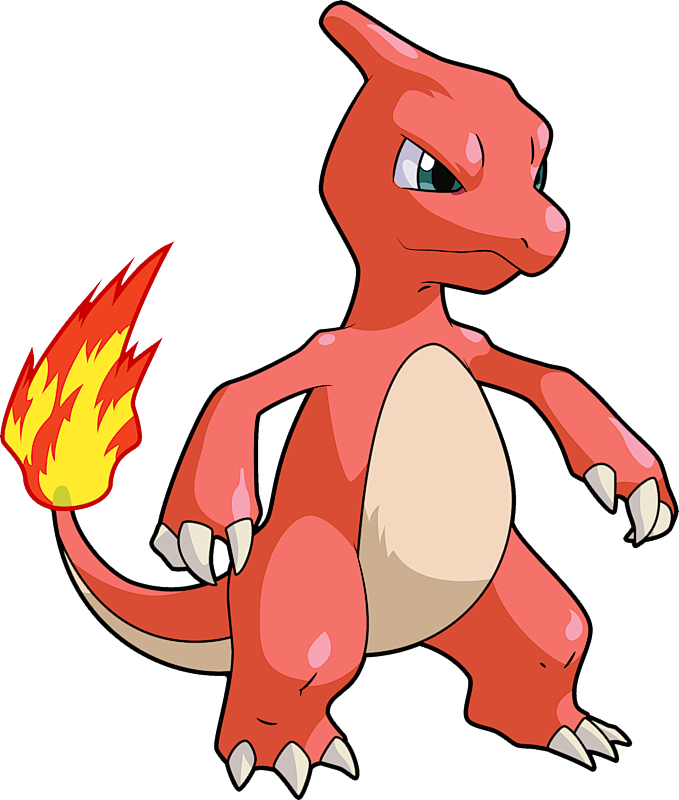 Pokemon #5 Charmeleon Starter Picture - For Pokemon Go Players