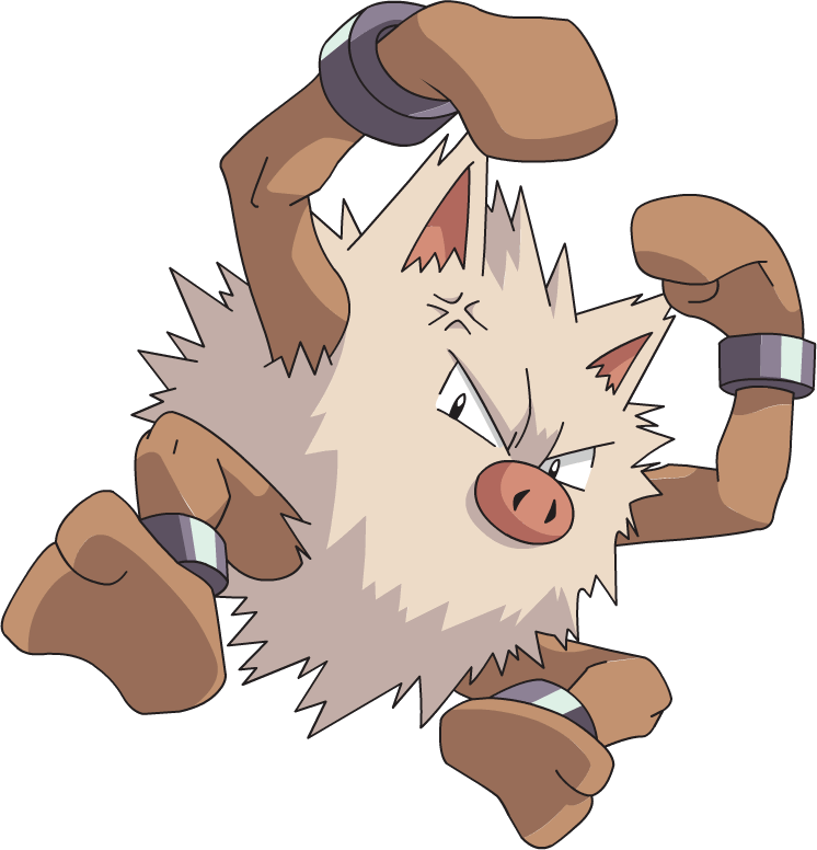 Pokemon Primeape  Pokemon, Pokemon pokedex, Pokemon art