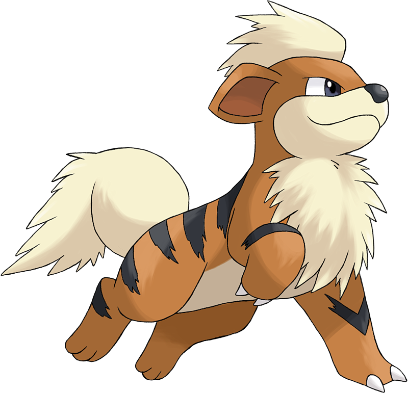 Growlithe, PokéPédia