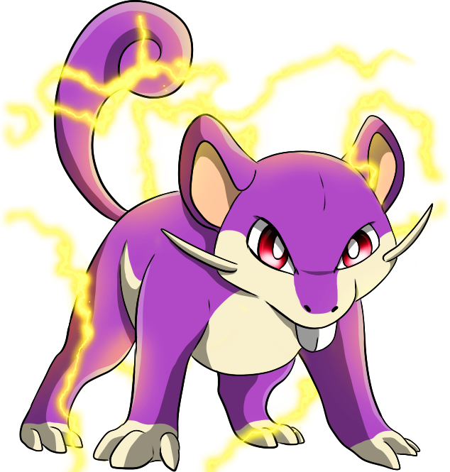 ID: 6019 Pokémon Shiny-Rattata-Lightning www.pokemonpets.com - Online RPG Pokémon Game