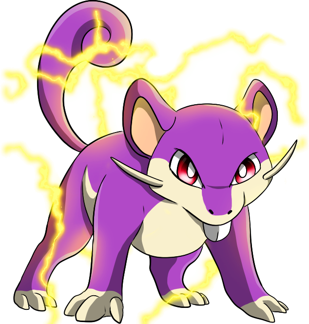 My shiny Rattata from Pokemon FireRed by Advanceshipper2021 on