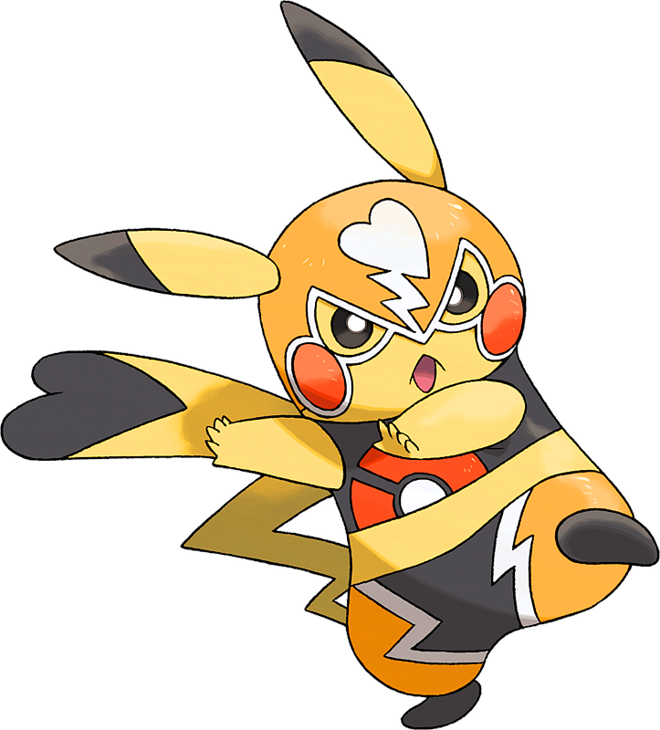 ID: 6029 Pokémon Shiny-Pikachu-Libre www.pokemonpets.com - Online RPG Pokémon Game