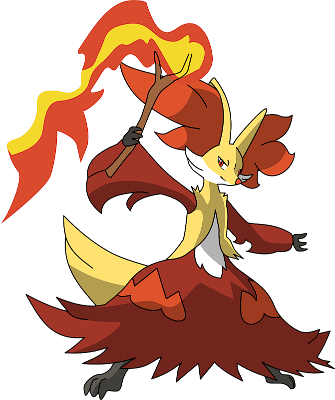 Pokémon: Delphox - Level Gain Rate: Medium Slow - Class