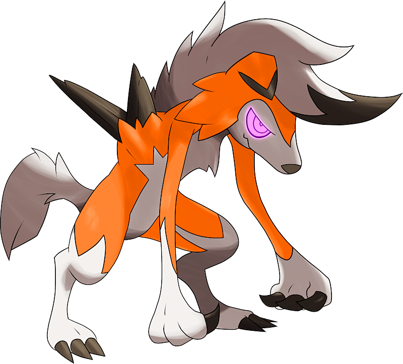 ID: 6744 Pokémon Shiny-Lycanroc-Dusk www.pokemonpets.com - Online RPG Pokémon Game