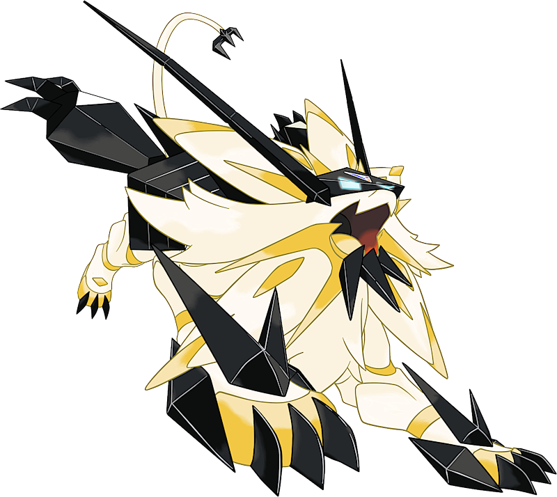 ShinyMoltres73 on X: Here is my Shiny Dusk Mane Necrozma, fused