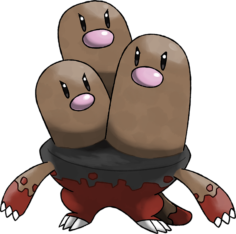 Dugtrio Pokédex: stats, moves, evolution & locations