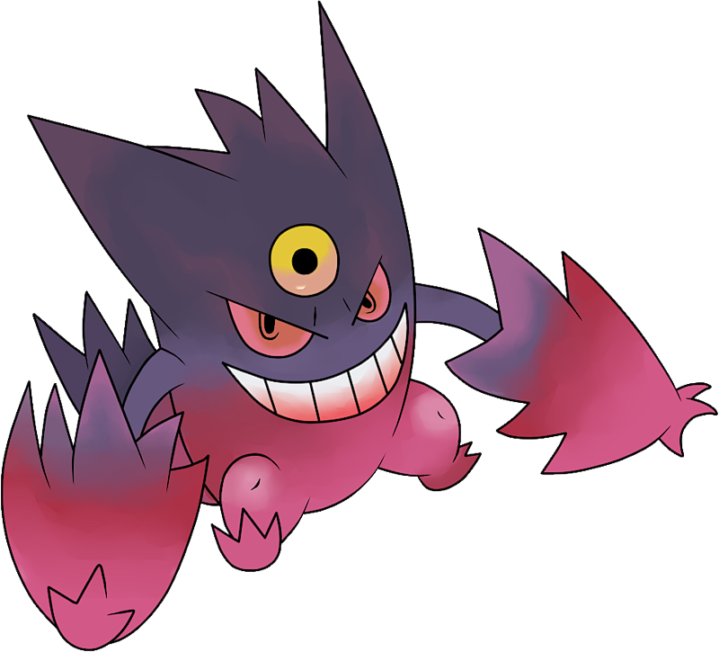 MEGA GENGAR IN GO BATTLE MASTER LEAGUE