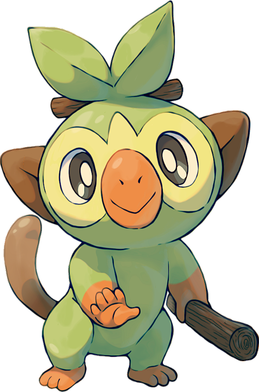 ID: 810 Pokémon Grookey www.pokemonpets.com - Online RPG Pokémon Game