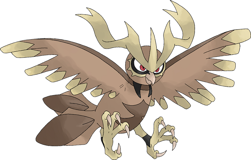 ID: 8164 Pokémon Mega-Noctowl www.pokemonpets.com - Online RPG Pokémon Game