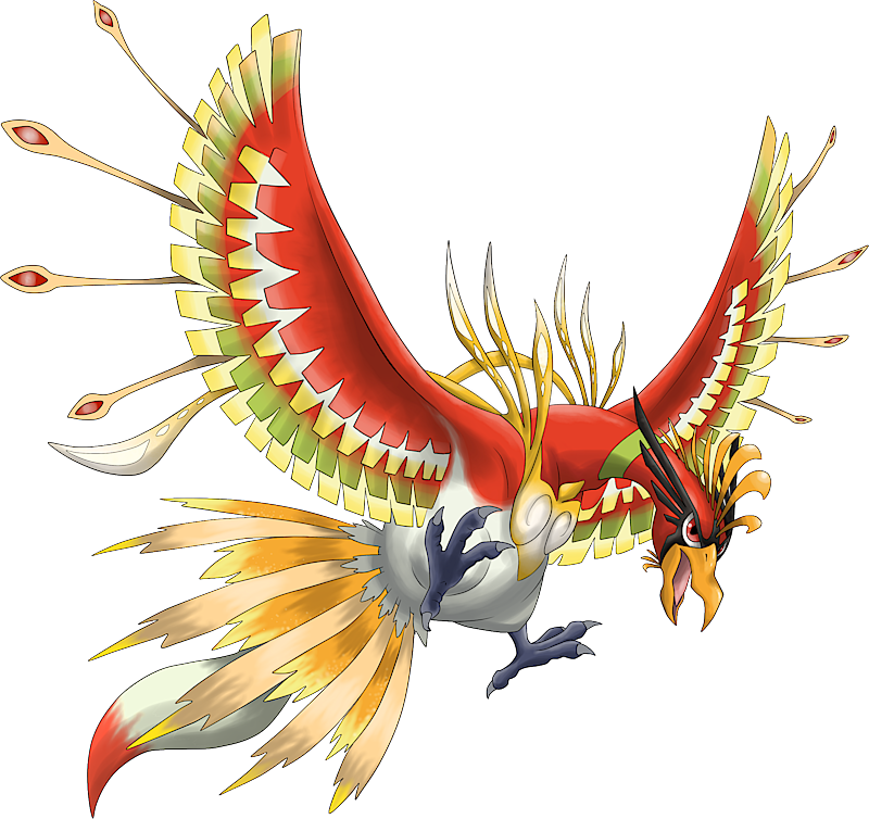 4* Ho-Oh, the background is awesome : r/pokemongo