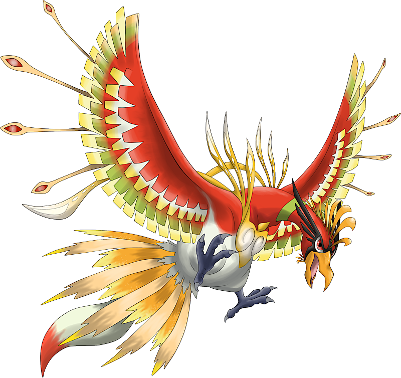 Ho-Oh - #250 -  Pokédex