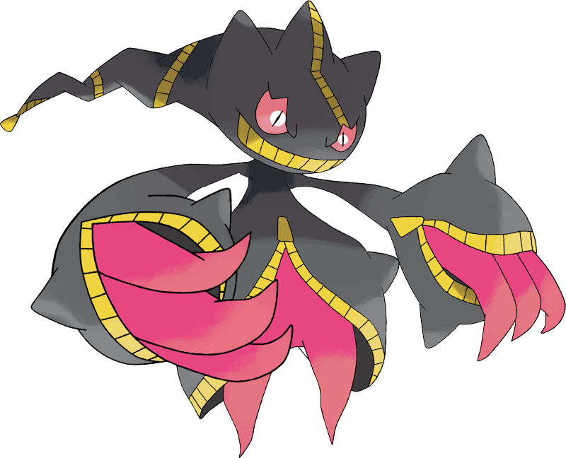 Pokemon 10354 Shiny Mega Banette Pokedex: Evolution, Moves, Location, Stats