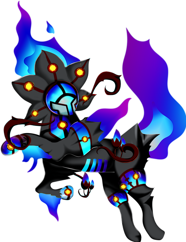 ID: 8403 Pokémon Mega-Luxray-Ghost www.pokemonpets.com - Online RPG Pokémon Game