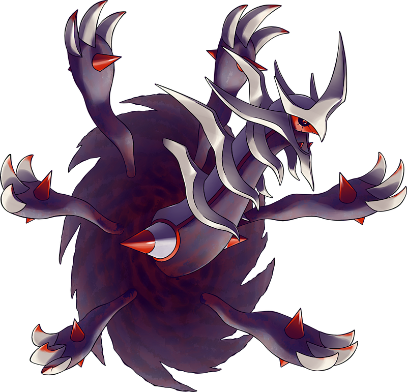 Giratina Origin Forme v.2  Dragon type pokemon, Dark type pokemon, Pokemon  eevee