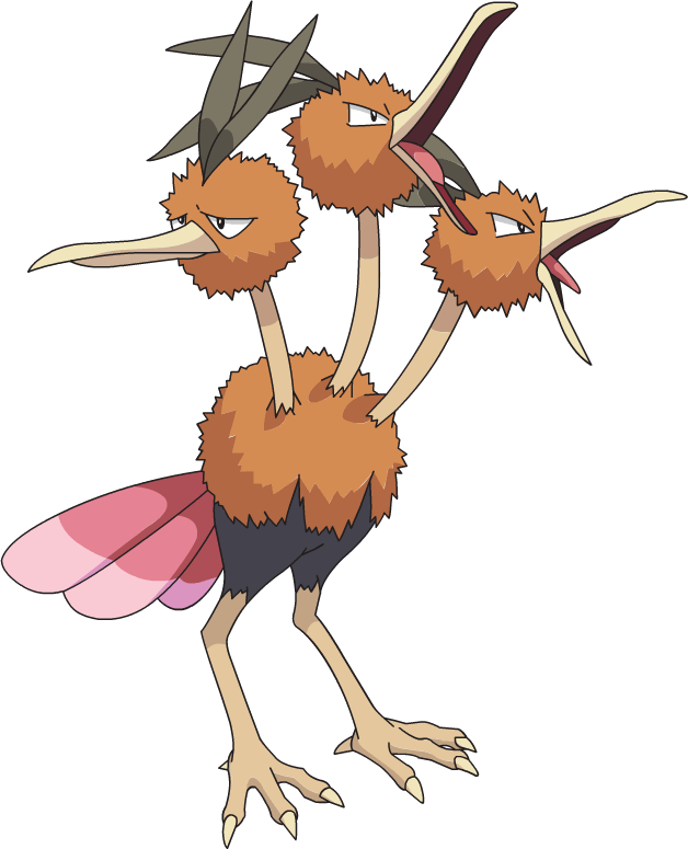 Pokemon 10085 Shiny Mega Dodrio Pokedex: Evolution, Moves, Location, Stats