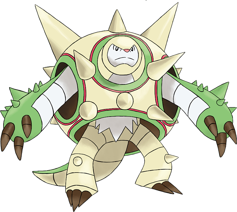 Shiny Chesnaught Wallpaper by RedSkullGaming on DeviantArt