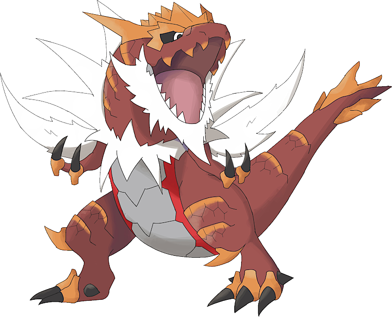 Pokemon 8697 Mega Tyrantrum Pokedex: Evolution, Moves, Location, Stats