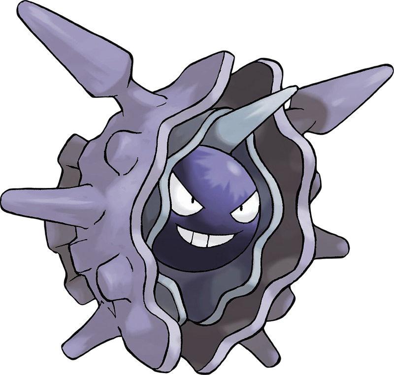 Cloyster, Pokédex