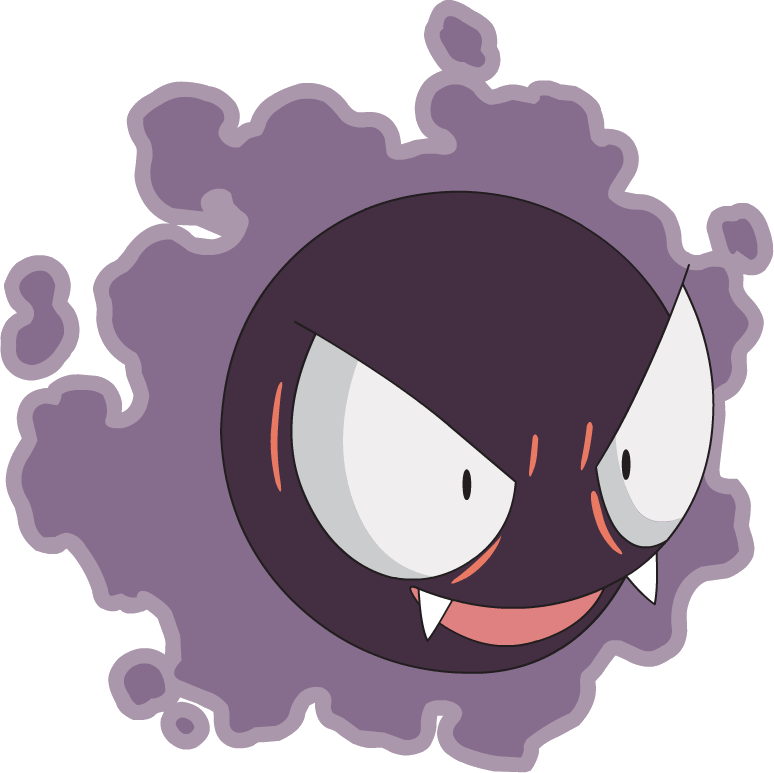 pokemon gastly going to gas